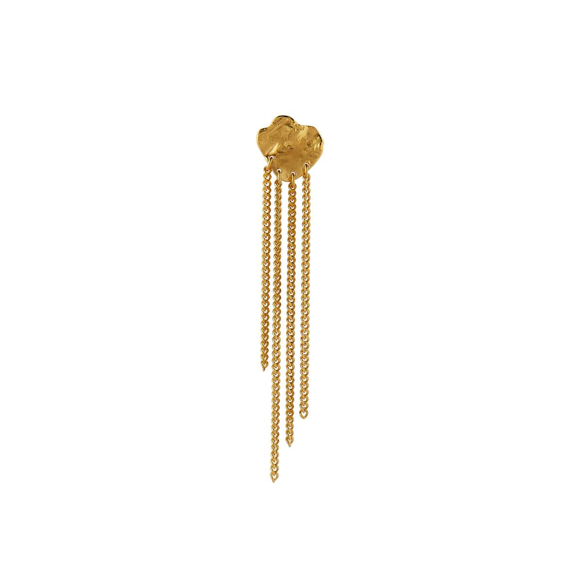 STINE A Jewelry — Shell Reflections Earring With Chains STINE A Jewelry Shell Reflections Earring With Chains — Øreringer