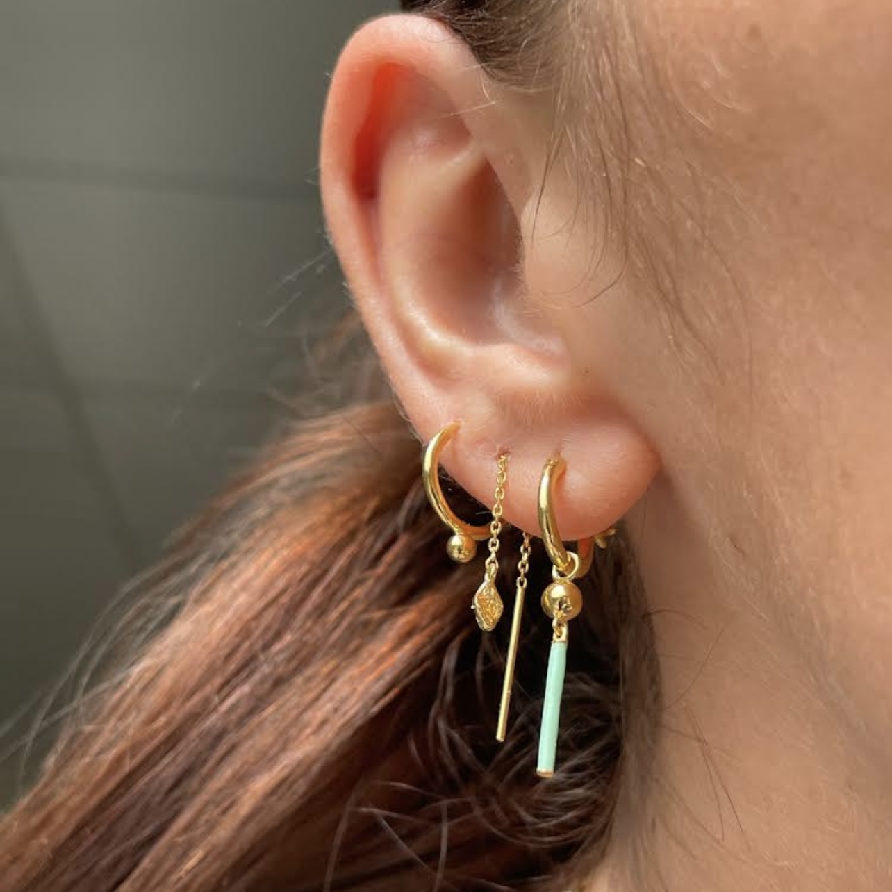 STINE A Jewelry Tout Petit Disco Ball Earring — Boucle d'oreille