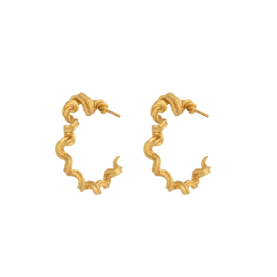 House Of Vincent — Alchemy Hoop Earrings House Of Vincent Alchemy Hoop Earrings — Oorbel