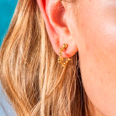 House Of Vincent — Orb Chronicles Hoop Earrings House Of Vincent Orb Chronicles Hoop Earrings — Øreringe