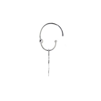 STINE A Jewelry — Big Dot Creol With Splash STINE A Jewelry Big Dot Creol With Splash — Kolczyk