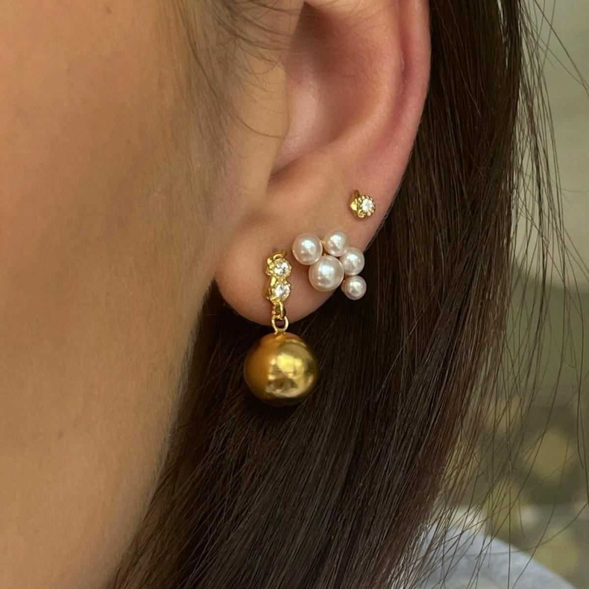 STINE A Jewelry — Tres Petit Flow Earstick STINE A Jewelry Tres Petit Flow Earstick — Øreringer