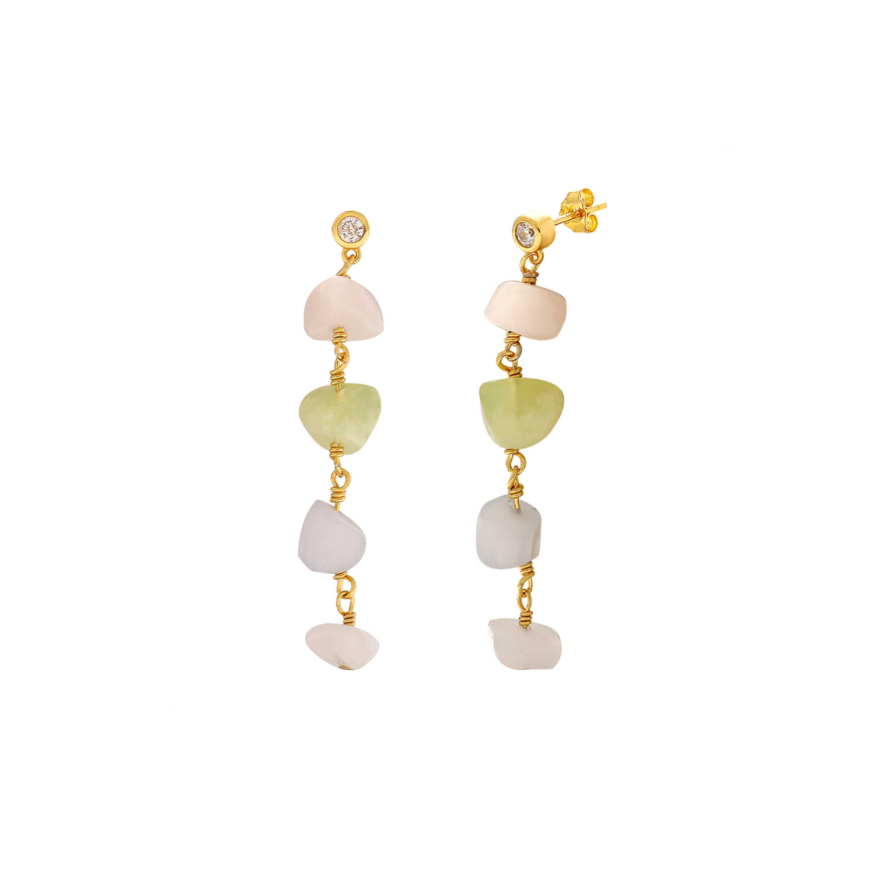 Hultquist Copenhagen Dusty Rainbow Earrings — Øreringe
