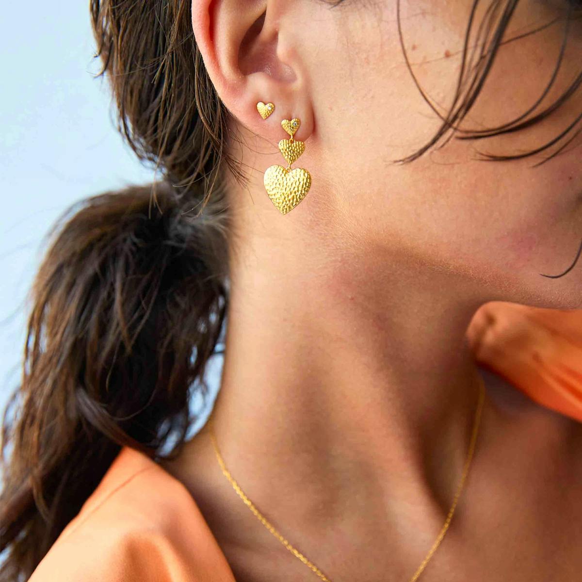 Hultquist Copenhagen — Mini Heart Earrings Hultquist Copenhagen Mini Heart Earrings — Øreringer