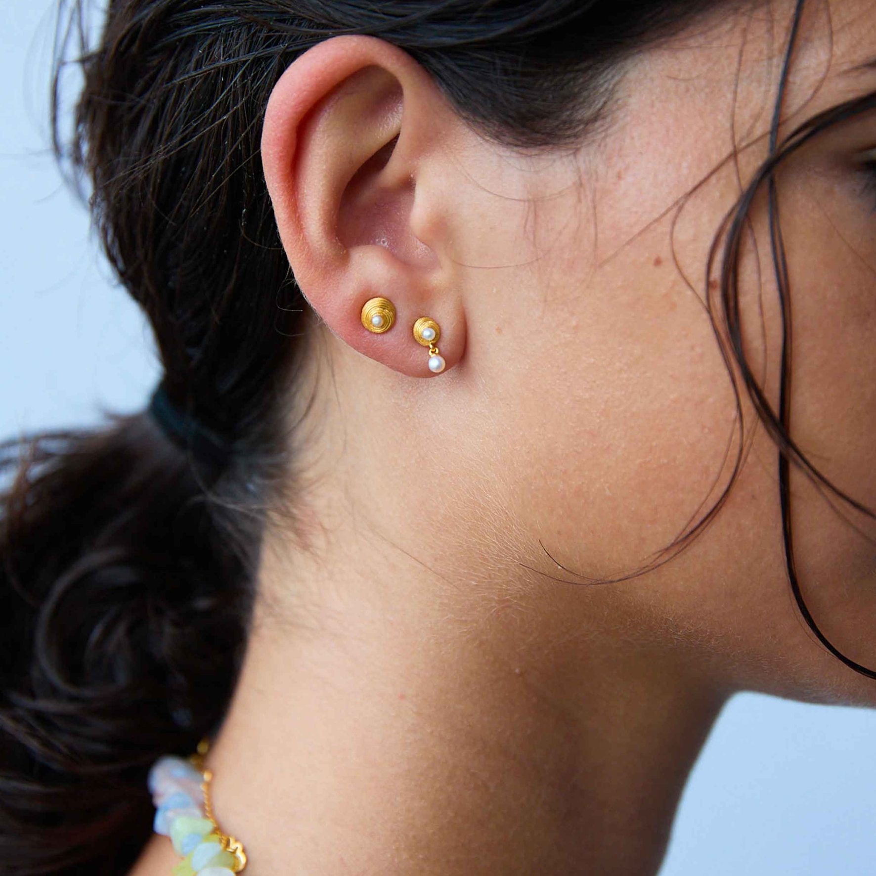 Hultquist Copenhagen Shelly Earrings — Náušnice