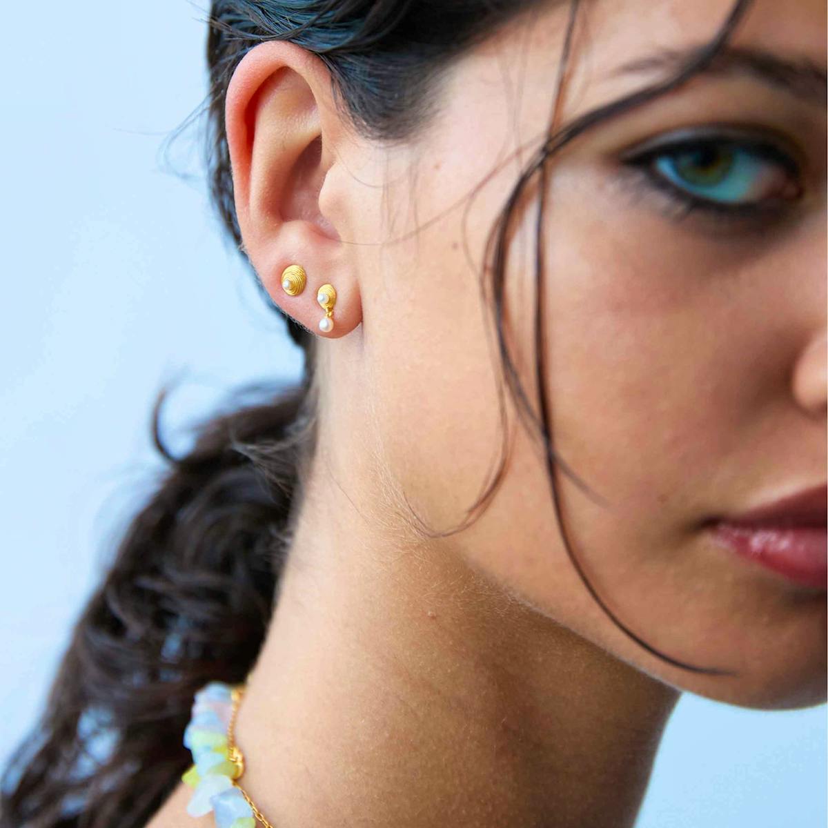 Hultquist Copenhagen — Shelly Mini Earrings Hultquist Copenhagen Shelly Mini Earrings — Øreringer