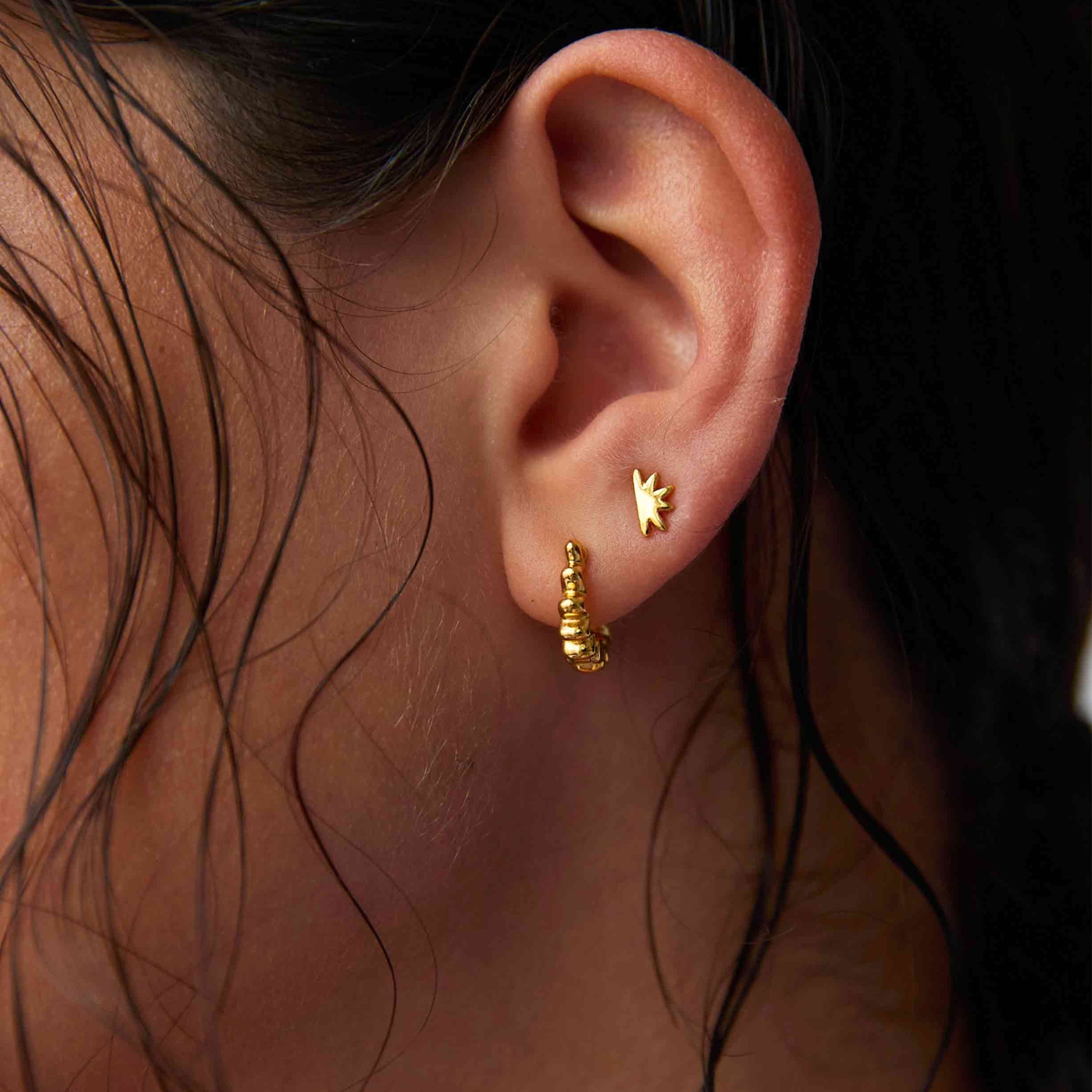 Hultquist Copenhagen Wavy Earrings — Øreringe