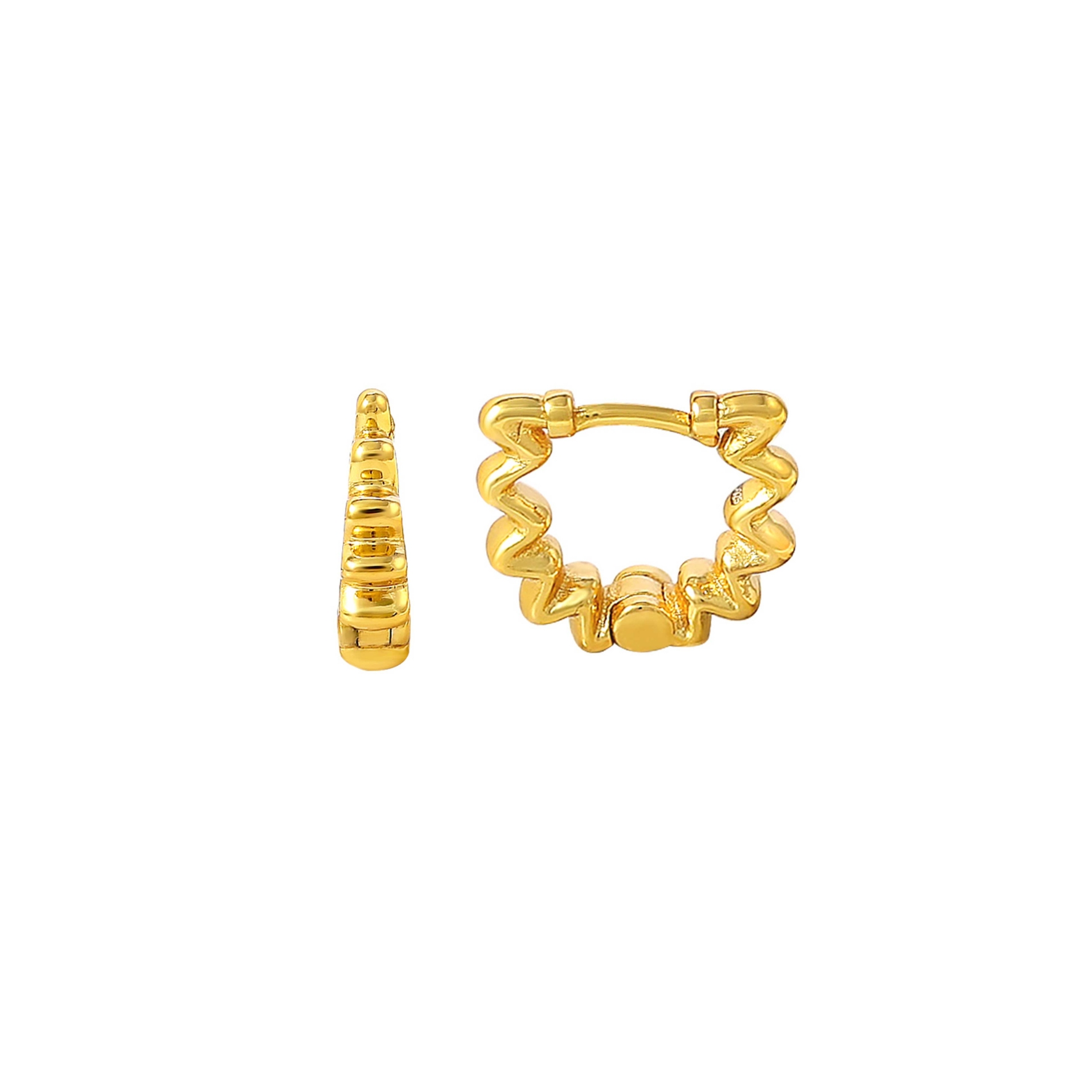 Hultquist Copenhagen Wavy Earrings — Øreringe