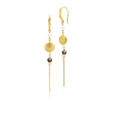 Sistie — Marina Seashell Earchains Sistie Marina Seashell Earchains — Örhängen