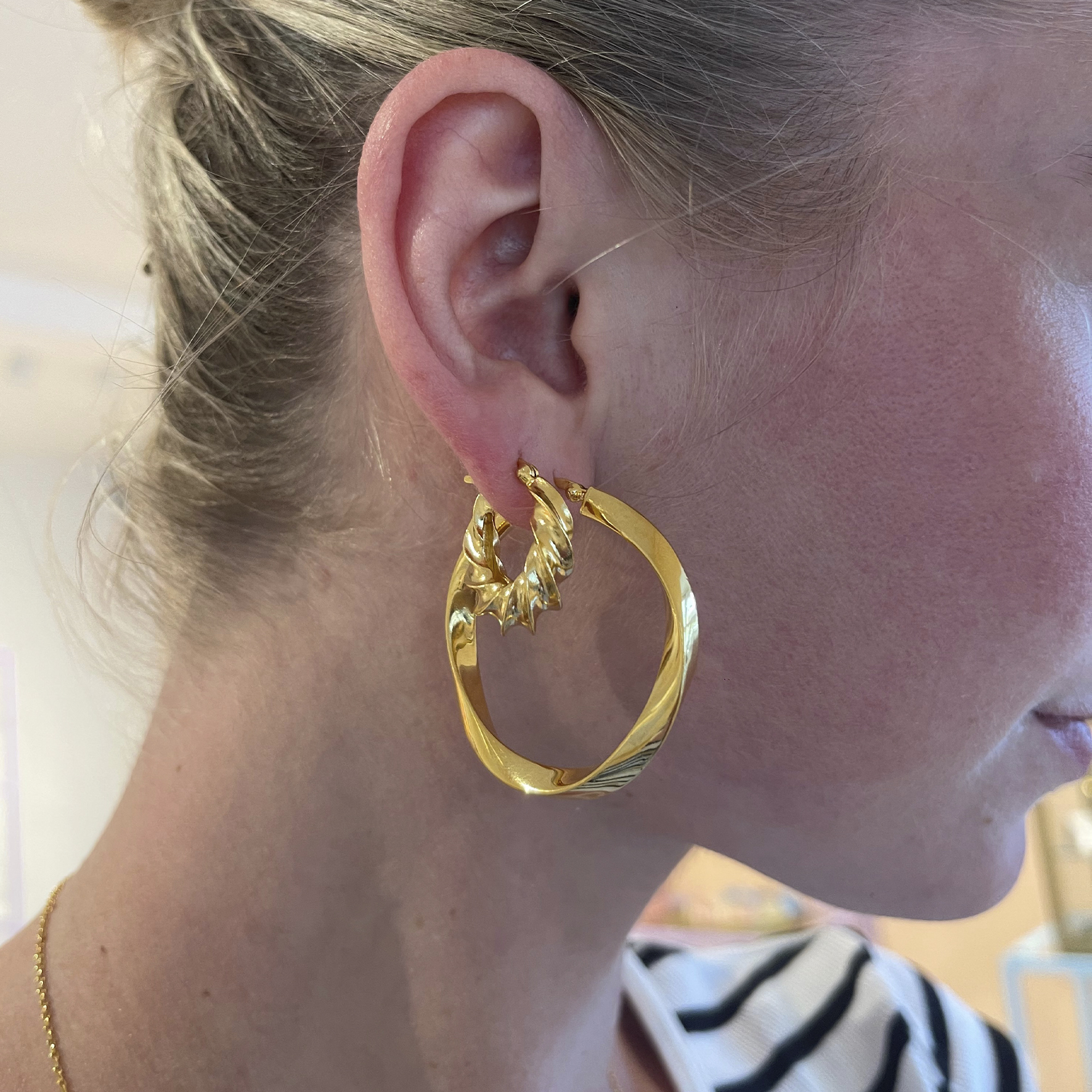 Pico Louisiana Hoops — Kolczyk