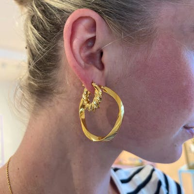 Pico — Louisiana Hoops Pico Louisiana Hoops — Earrings