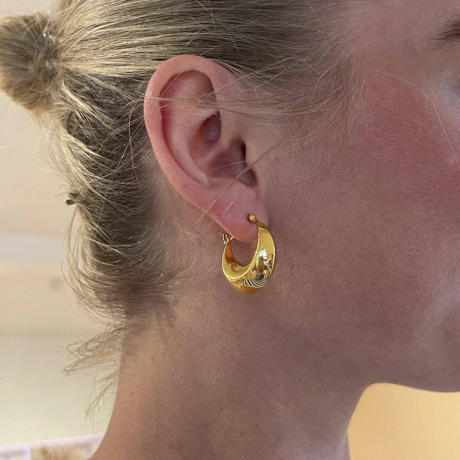 Pico Wibe Hoops — Kolczyk