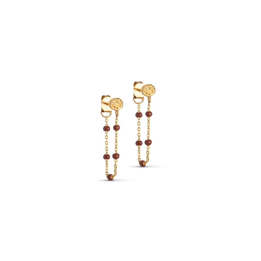 Enamel Copenhagen — Lola Earrings Copper Enamel Copenhagen Lola Earrings Copper — Örhängen