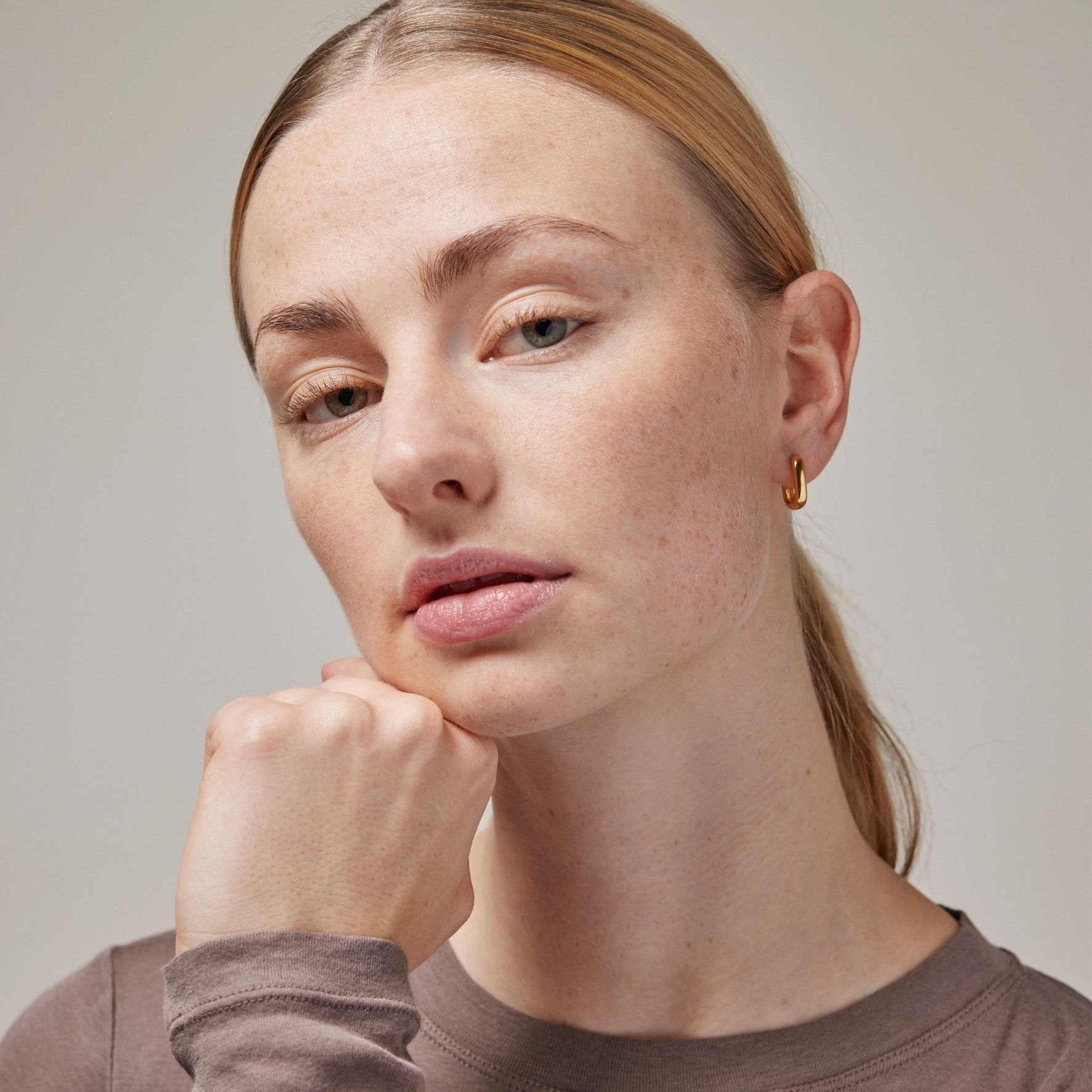 Enamel Copenhagen Square Hoops 15 mm — Örhängen