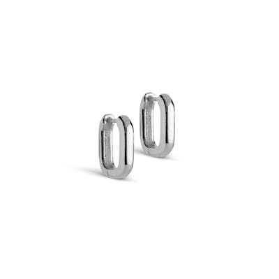 Enamel Copenhagen — Square Hoops 15 mm Enamel Copenhagen Square Hoops 15 mm — Øreringer