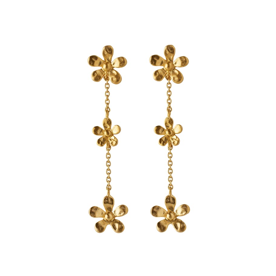 Pernille Corydon — Wild Poppy Earrings Pernille Corydon Wild Poppy Earrings — Øreringer