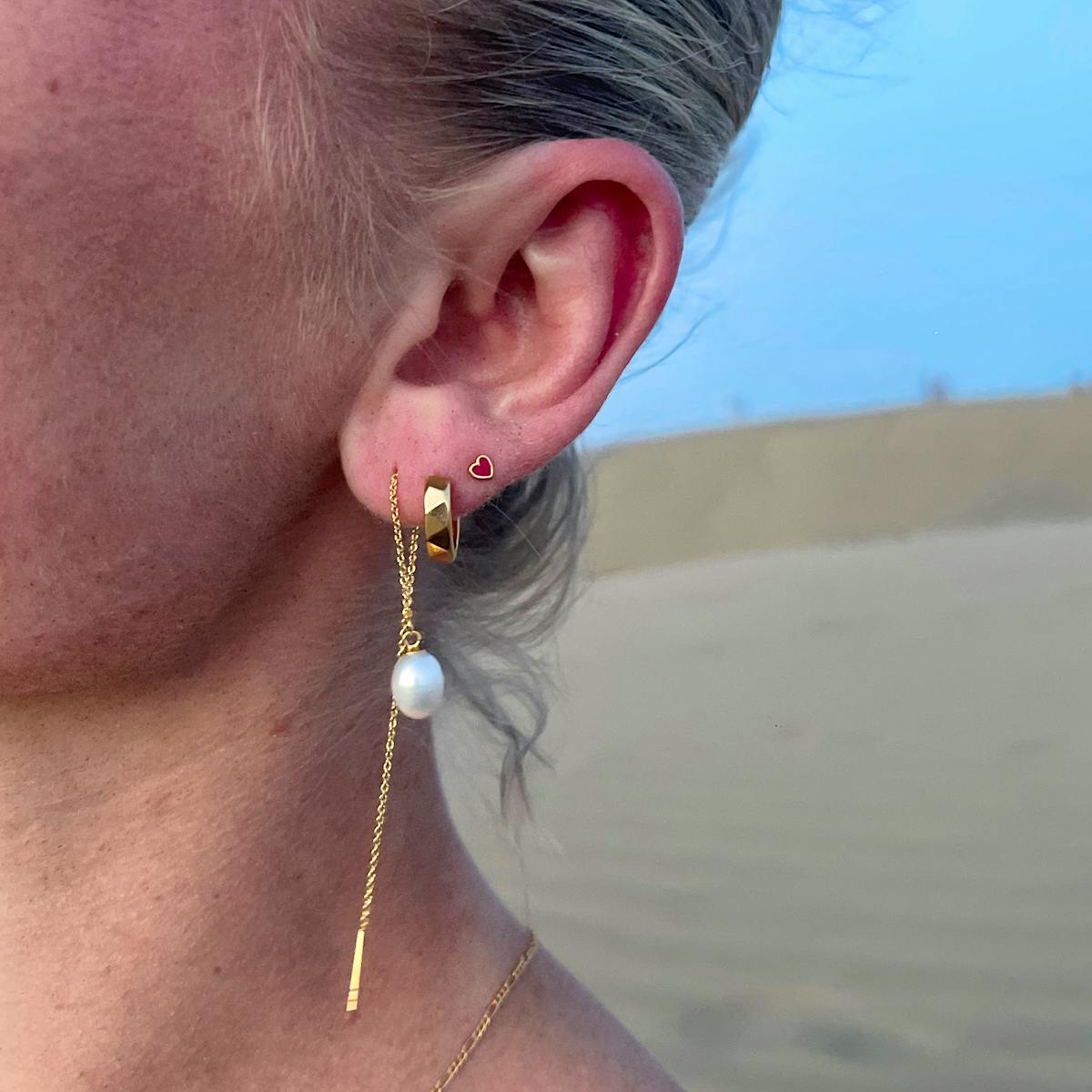 A-Hjort Jewellery — Caroline Chunky Hoops A-Hjort Jewellery Caroline Chunky Hoops — Earrings