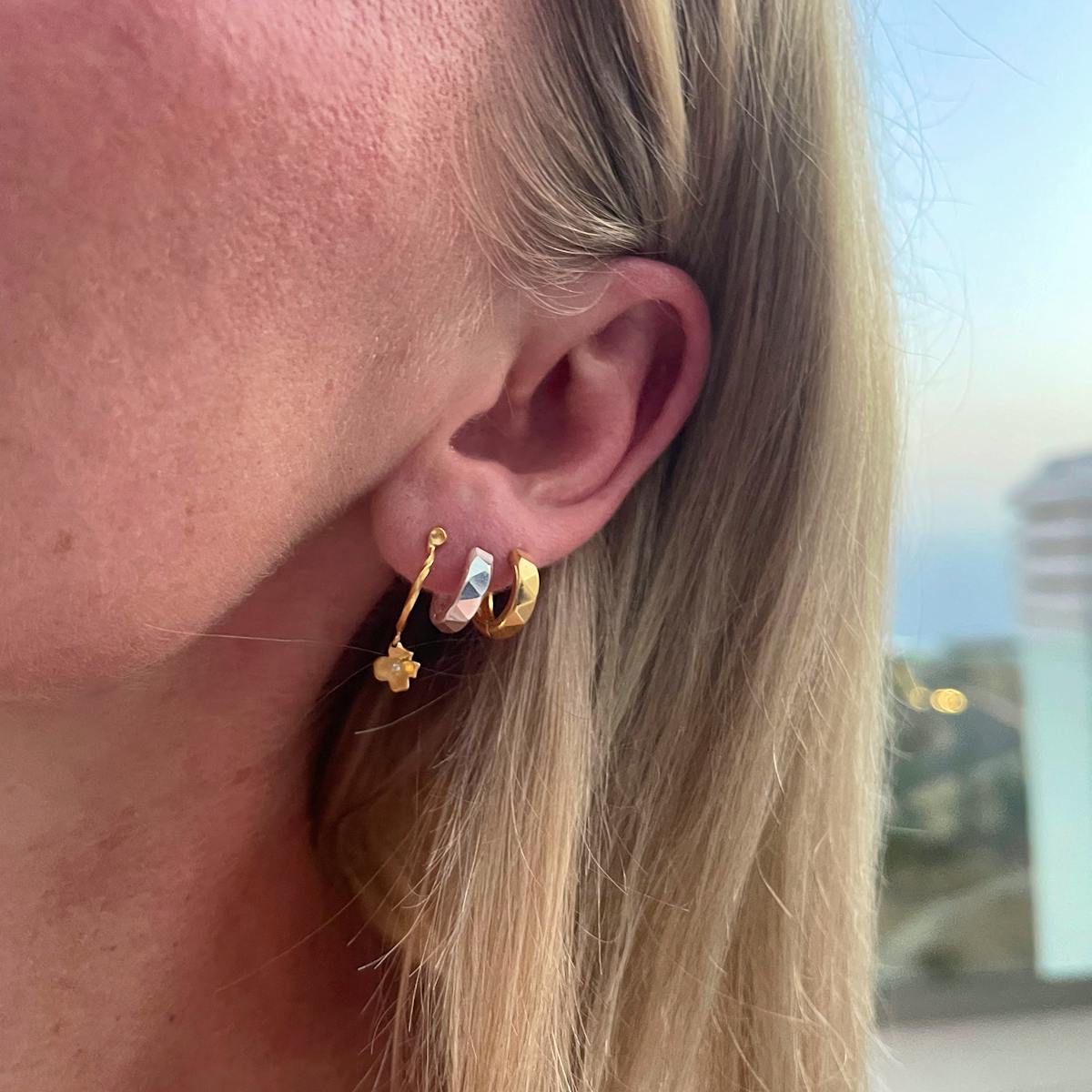 A-Hjort Jewellery — Caroline Chunky Hoops A-Hjort Jewellery Caroline Chunky Hoops — Earrings