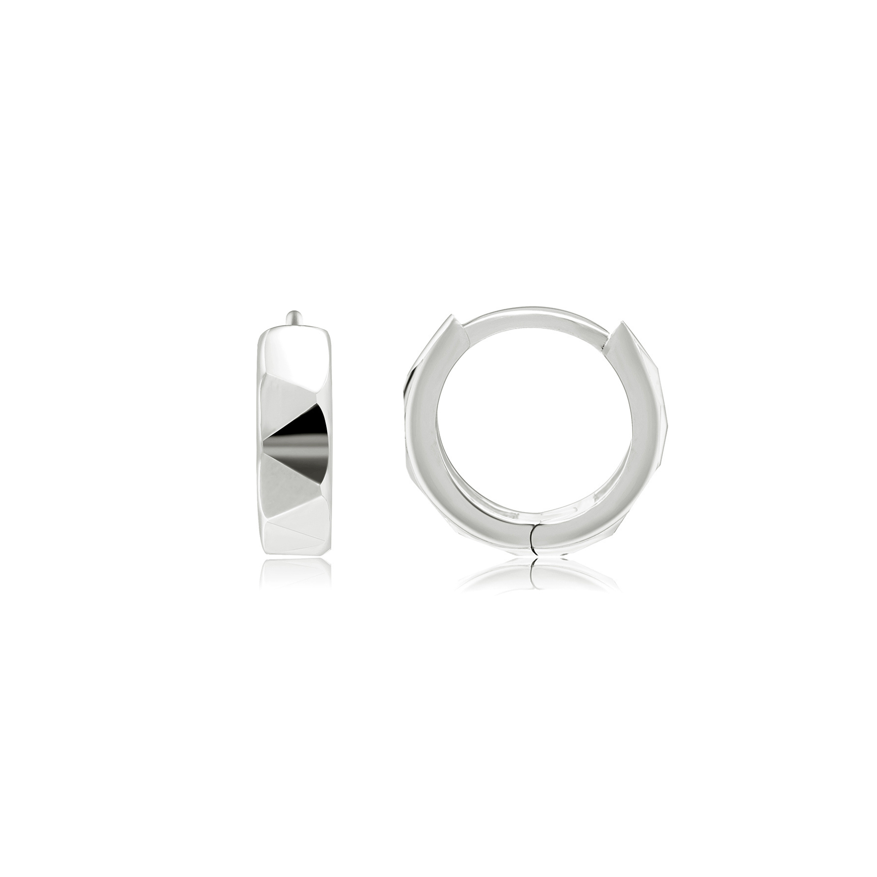 A-Hjort Jewellery Caroline Chunky Hoops — Boucle d'oreille