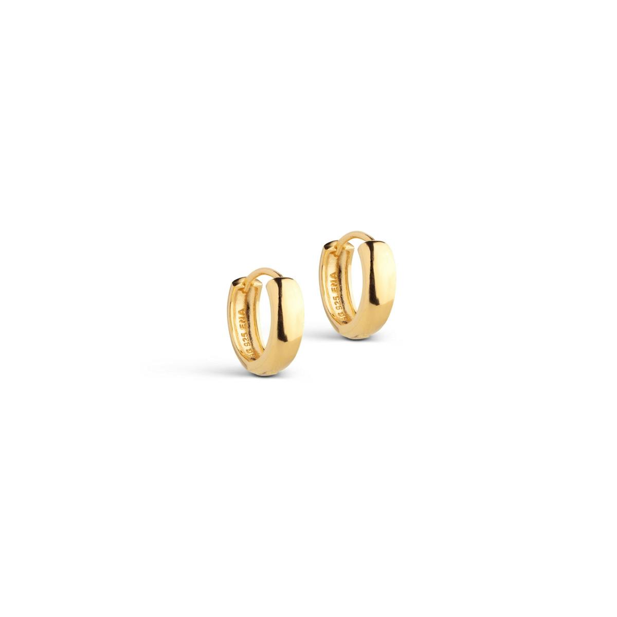 Enamel Copenhagen — Classic Wide Hoops 15 mm Enamel Copenhagen Classic Wide Hoops 15 mm — Oorbel