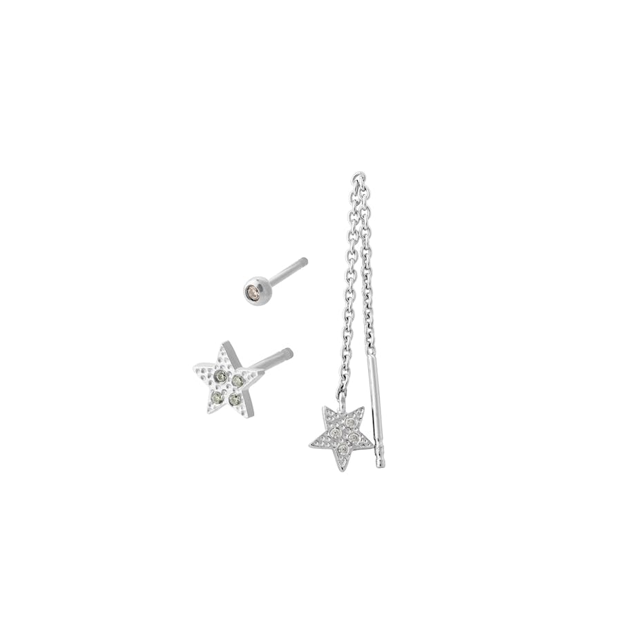 Pernille Corydon — Sparkling Star Earring Box Pernille Corydon Sparkling Star Earring Box — Korvakorut