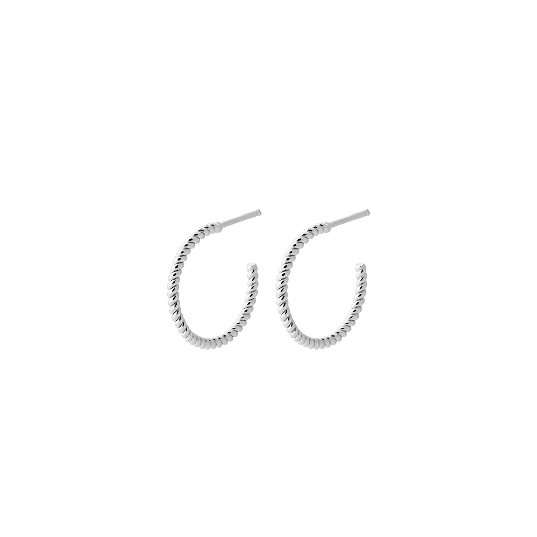 Pernille Corydon Small Twisted Creoles — Øreringe