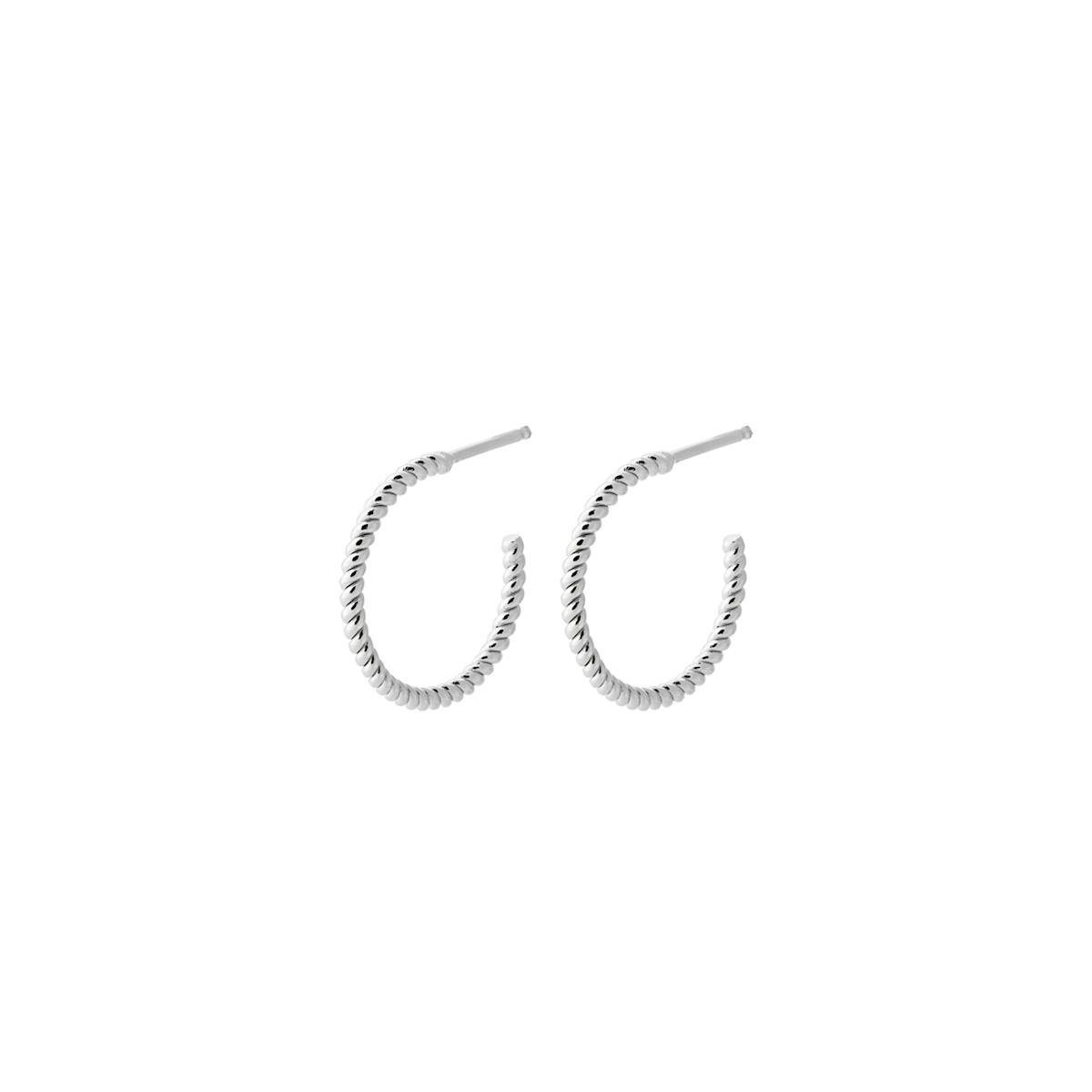 Pernille Corydon — Small Twisted Creoles Pernille Corydon Small Twisted Creoles — Øreringer