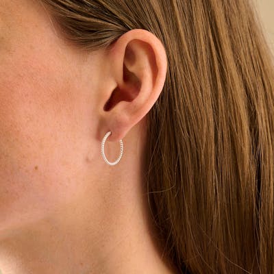 Pernille Corydon — Small Twisted Creoles Pernille Corydon Small Twisted Creoles — Oorbel