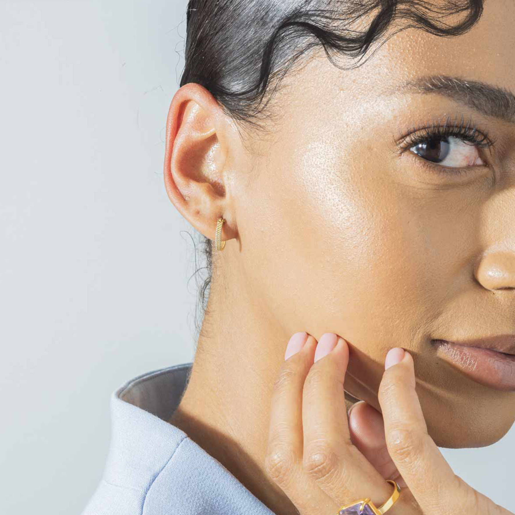 House Of Vincent Fortune Teller Hoops Small — Kolczyk