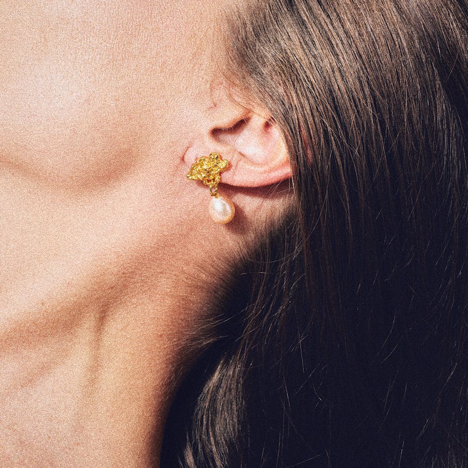 House Of Vincent — Hollow Cloud Earsticks House Of Vincent Hollow Cloud Earsticks — Earrings