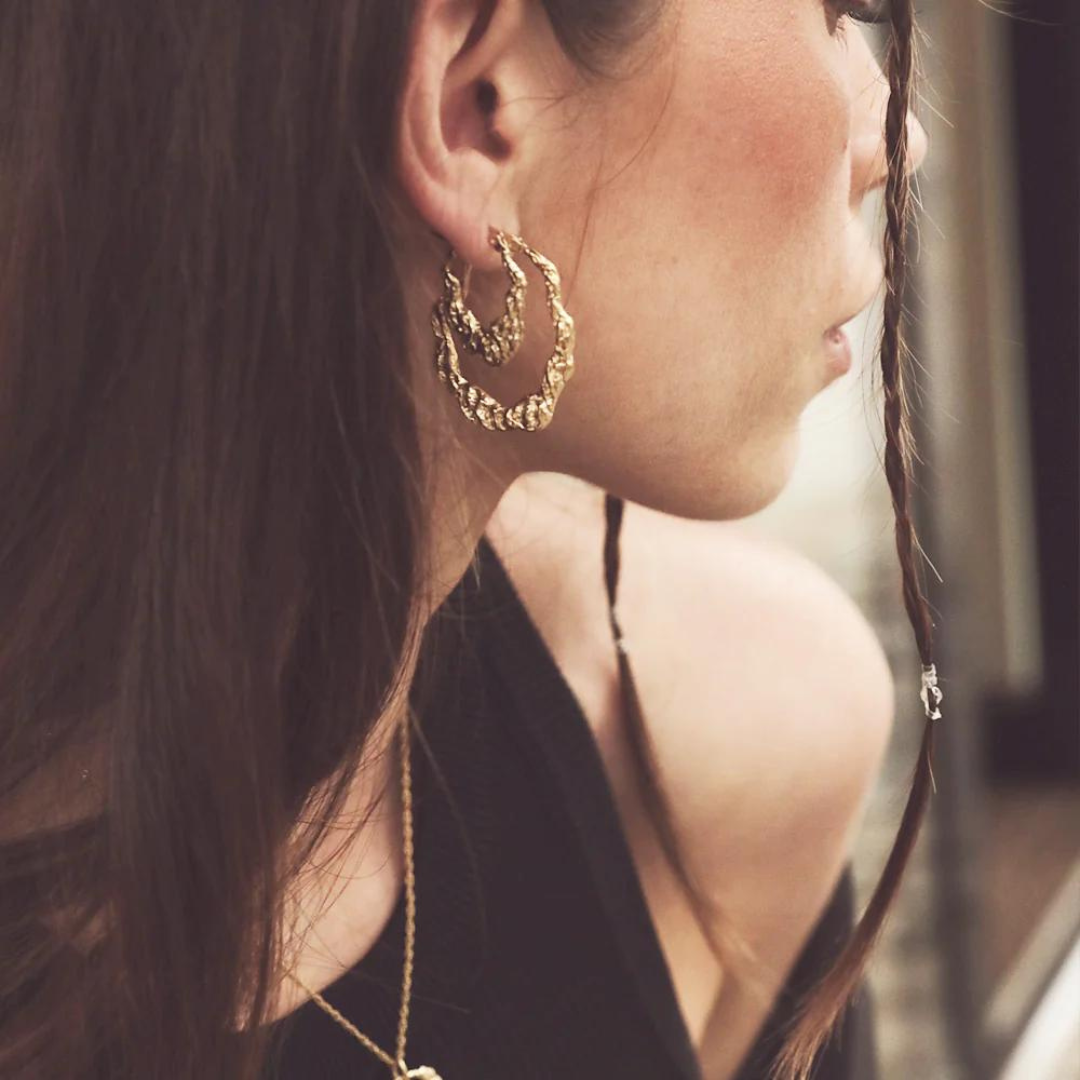 Sistie 2nd Xenia x Sistie 2nd Large Earrings — Earrings