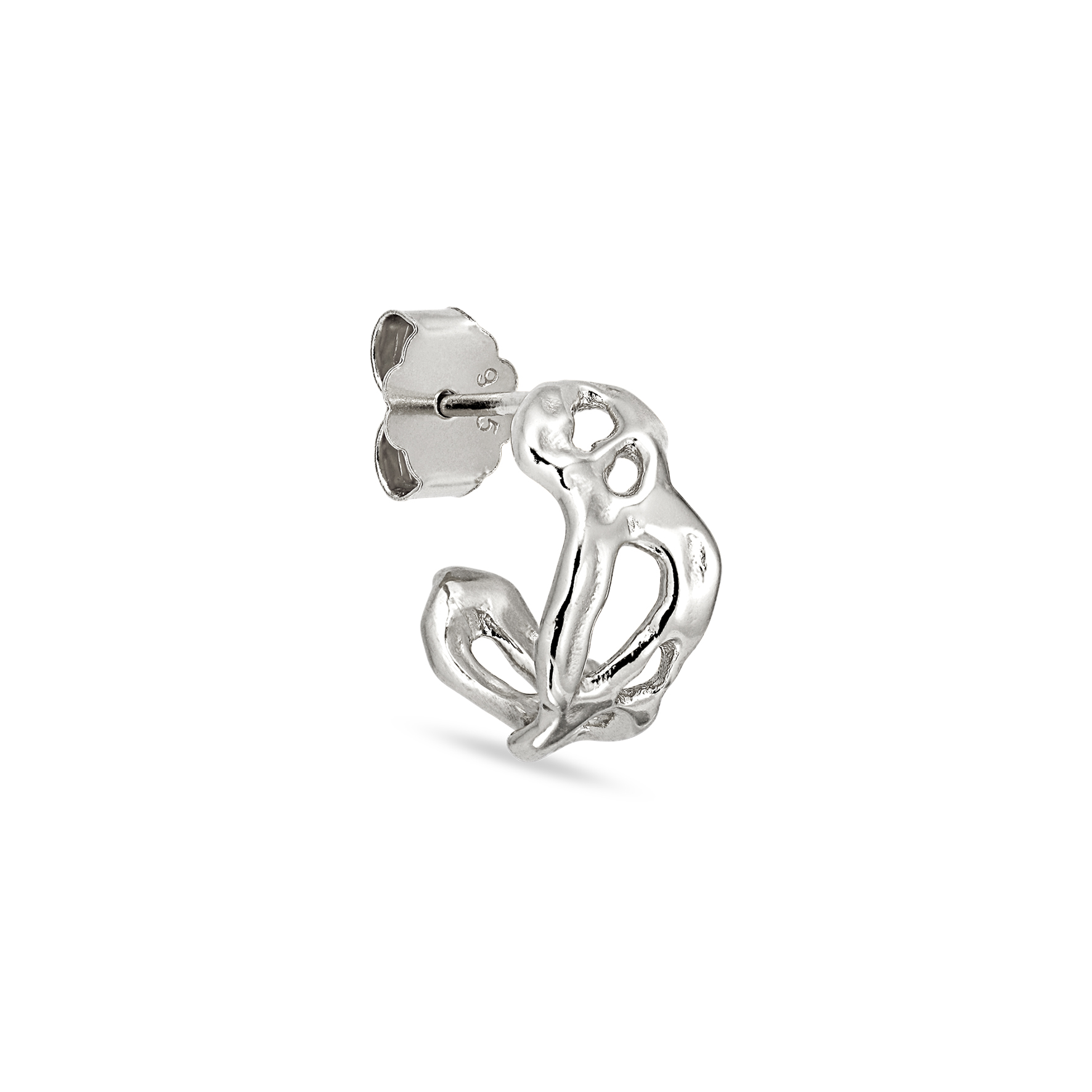 Jane Kønig Small Space Hoop Left — Korvakorut