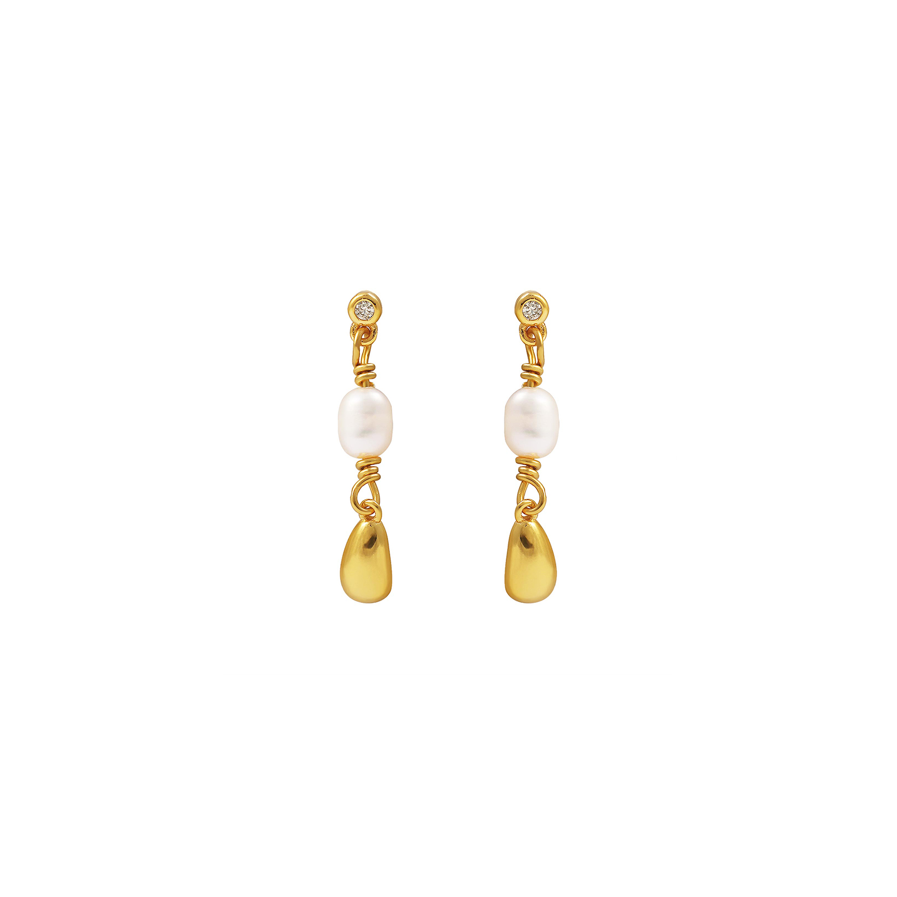 Hultquist Copenhagen Pebble Petite Earrings — Kolczyk