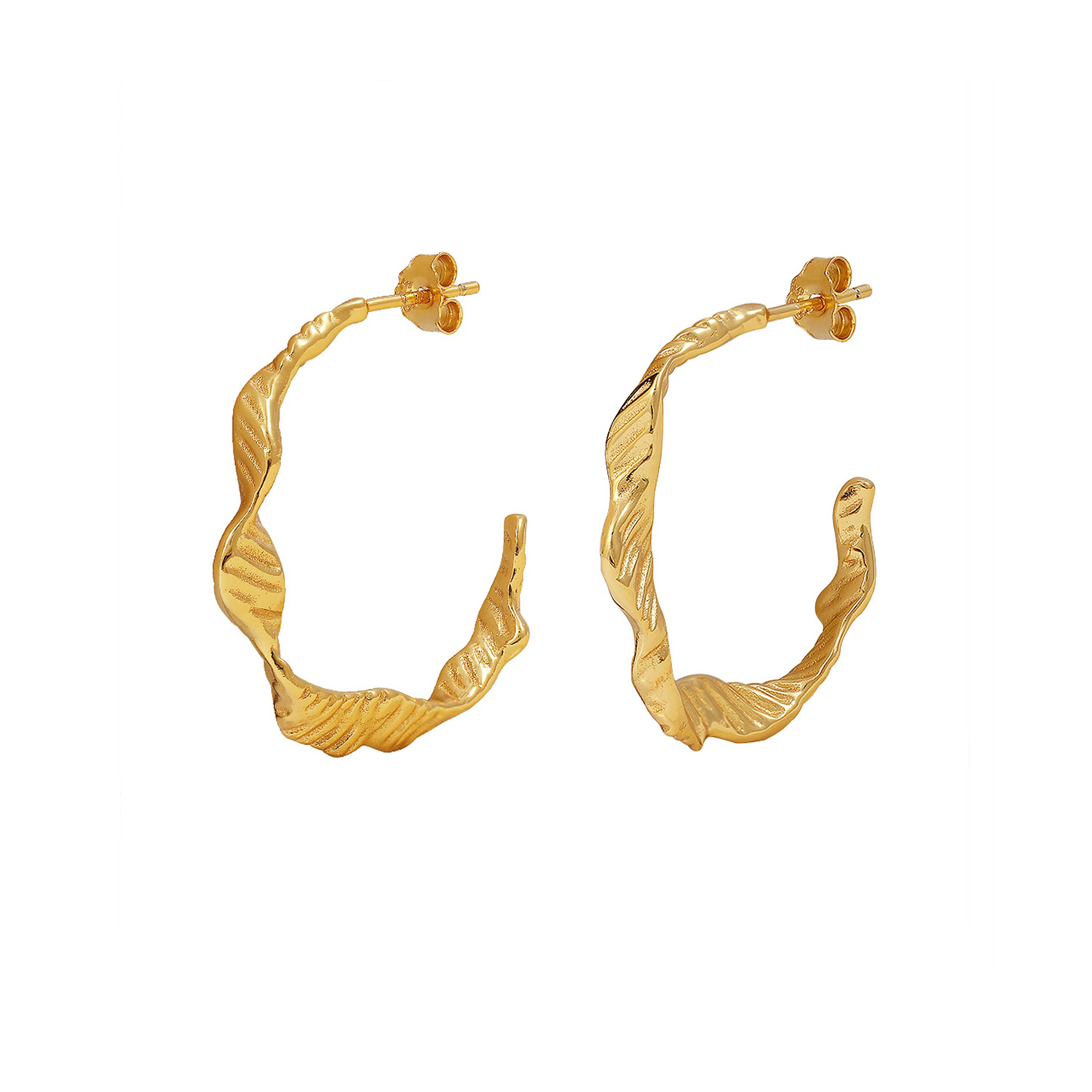 Hultquist Copenhagen Lorelei Grande Hoops — Earrings