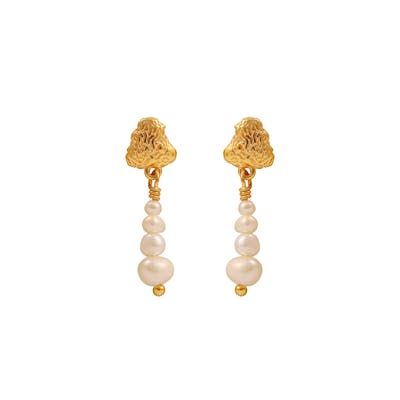 Hultquist Copenhagen — Coralie White Earrings Hultquist Copenhagen Coralie White Earrings — Øreringe