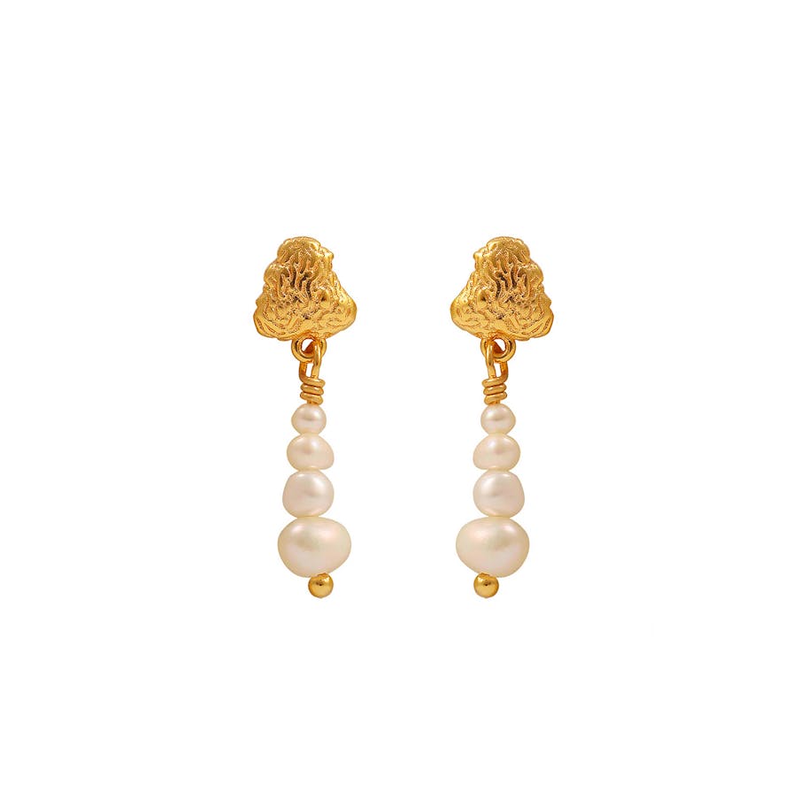 Hultquist Copenhagen — Coralie White Earrings Hultquist Copenhagen Coralie White Earrings — Örhängen