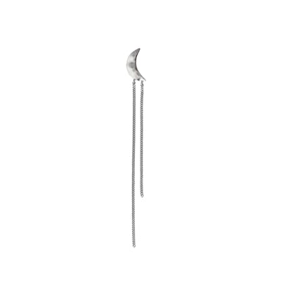 STINE A Jewelry — Bella Moon Earring with Long Chains STINE A Jewelry Bella Moon Earring with Long Chains — Kolczyk