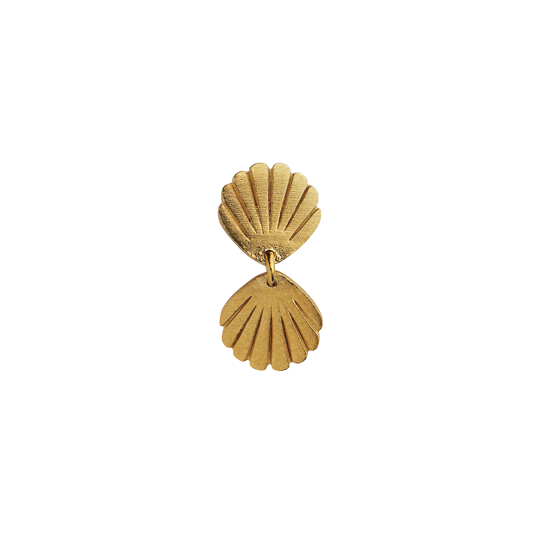 STINE A Jewelry Two Petit Shell Earring — Náušnice