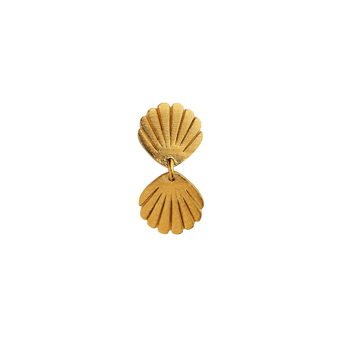 STINE A Jewelry — Two Petit Shell Earring STINE A Jewelry Two Petit Shell Earring — Øreringer