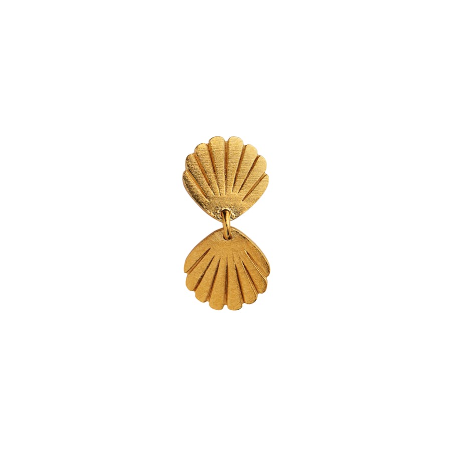 STINE A Jewelry — Two Petit Shell Earring STINE A Jewelry Two Petit Shell Earring — Boucle d'oreille