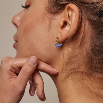Enamel Copenhagen — Astrid Earrings Grass Green Enamel Copenhagen Astrid Earrings Grass Green — Øreringe
