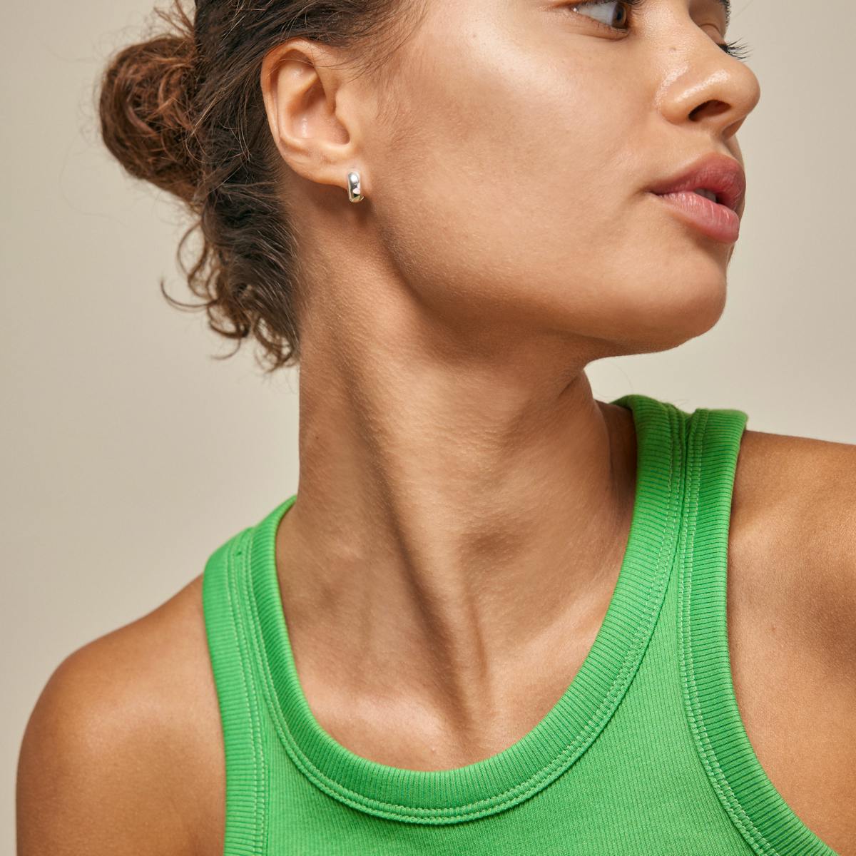 Enamel Copenhagen — Classic Wide Hoops Enamel Copenhagen Classic Wide Hoops — Boucle d'oreille