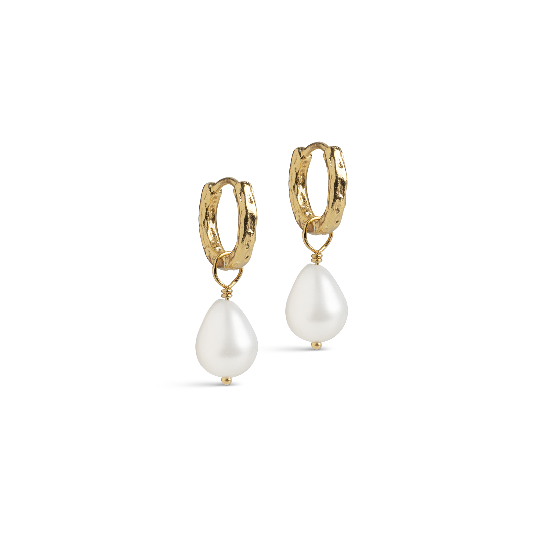 Enamel Copenhagen Significant Pearl Hoops — Øreringer