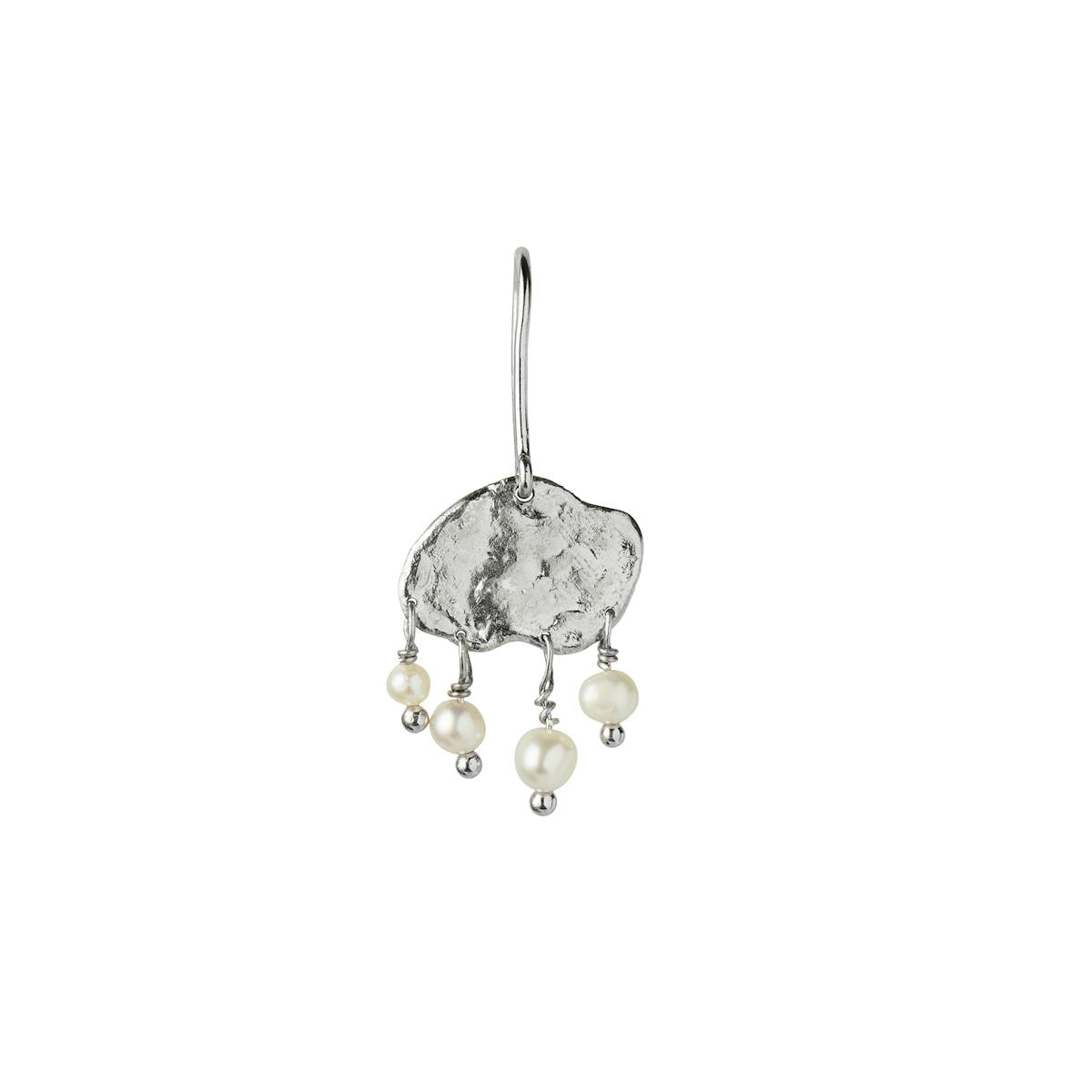STINE A Jewelry — Big Gold Splash Earring – Elegant Pearls STINE A Jewelry Big Gold Splash Earring – Elegant Pearls — Øreringer