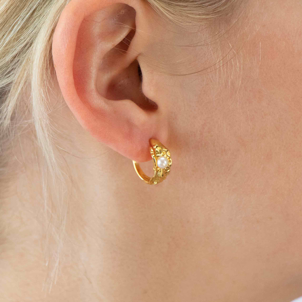 Hultquist Copenhagen Kamma Pearl Earrings — Earrings