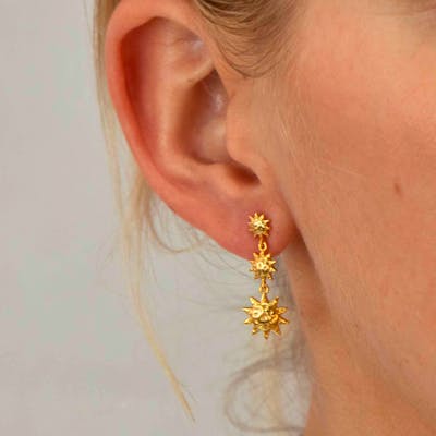 Hultquist Copenhagen — Apollo Tripple Earrings Hultquist Copenhagen Apollo Tripple Earrings — Øreringe