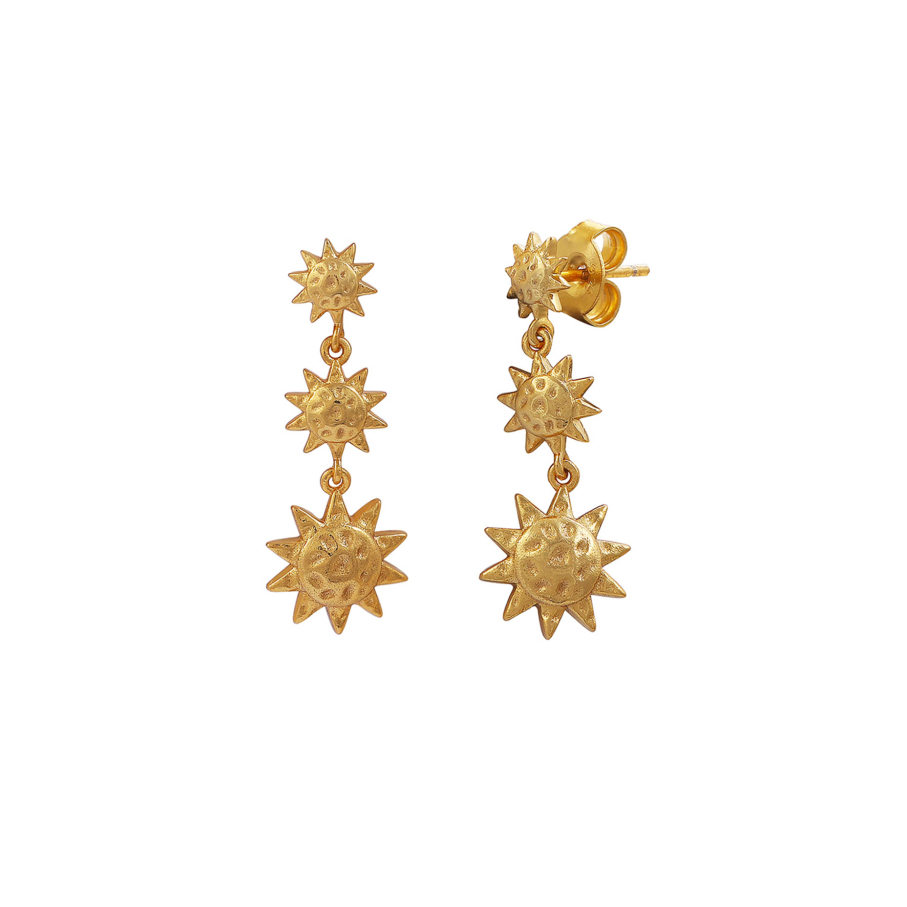 Hultquist Copenhagen Apollo Tripple Earrings — Kolczyk