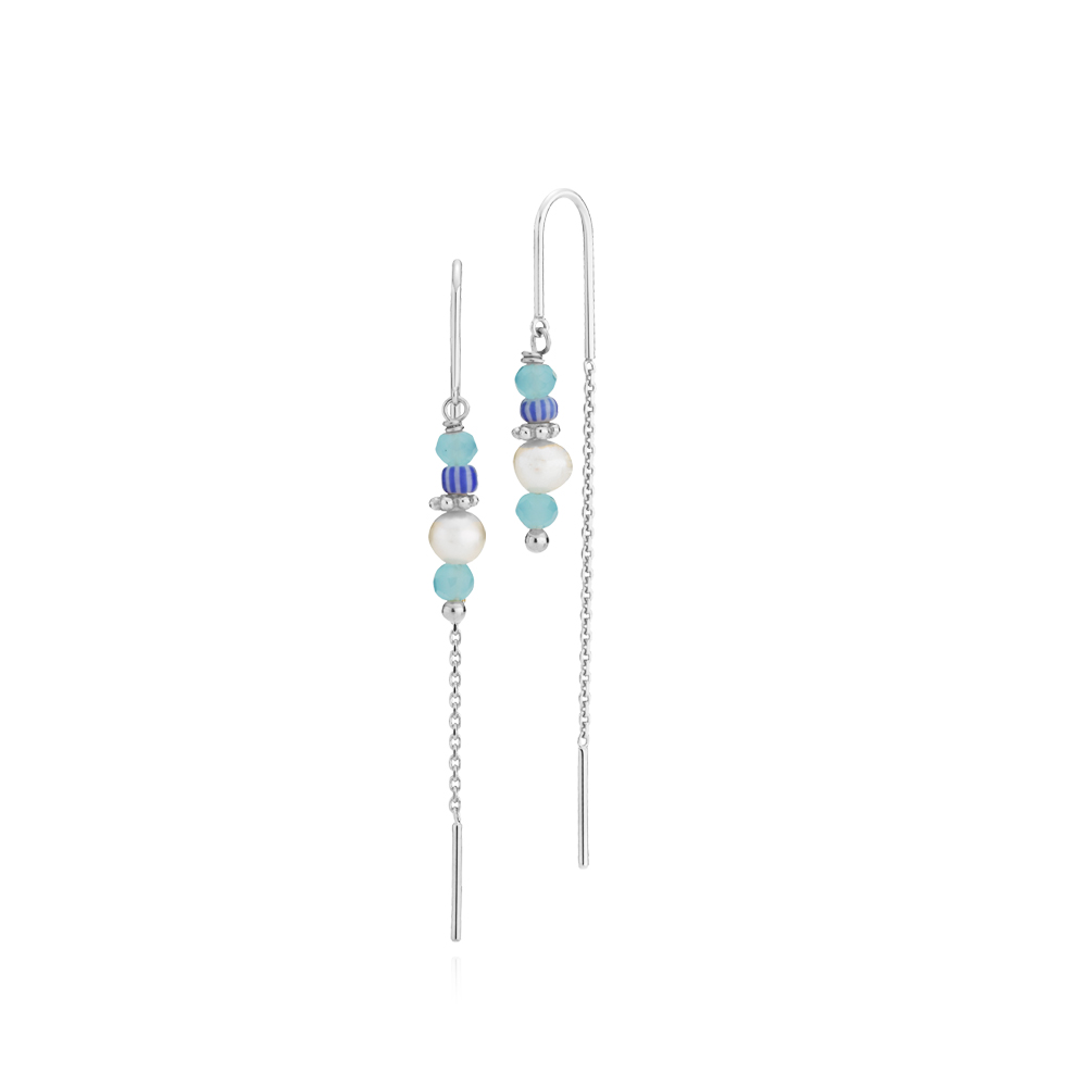 Sistie Simona Blue Earrings — Øreringe