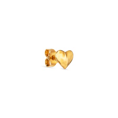 Jane Kønig — Bruised Heart Stud Jane Kønig Bruised Heart Stud — Earrings
