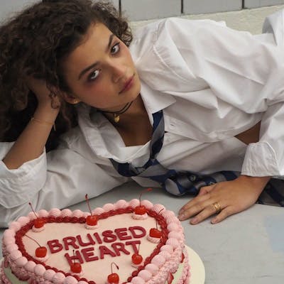 Jane Kønig — Bruised Heart Stud Jane Kønig Bruised Heart Stud — Earrings